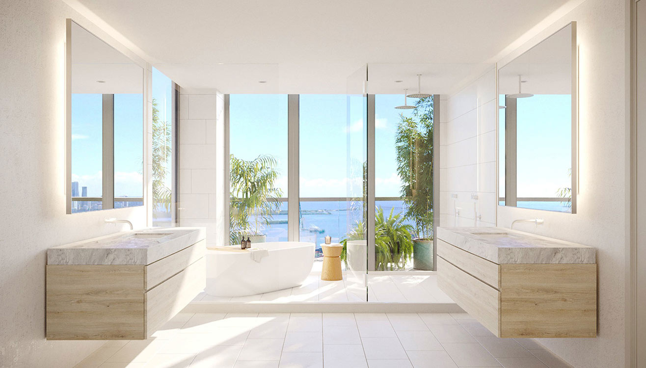 Five Park Miami Beach Bathroom