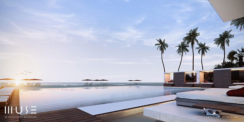 MUSE Sunny Isles Residences - Infinity Pool