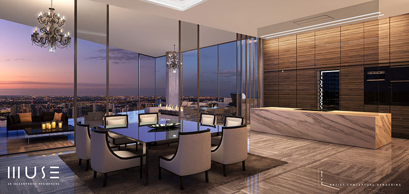 MUSE Sunny Isles Residences - Dining Area