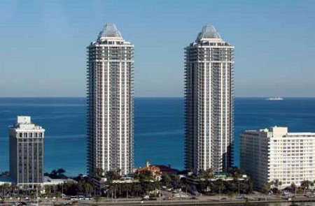 Blue and Green Diamonds Condominiums in Miami Beach