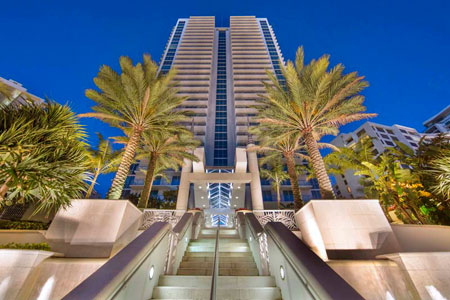 Ocean Palms Condo for Sale and Rent in Hollywood Beach