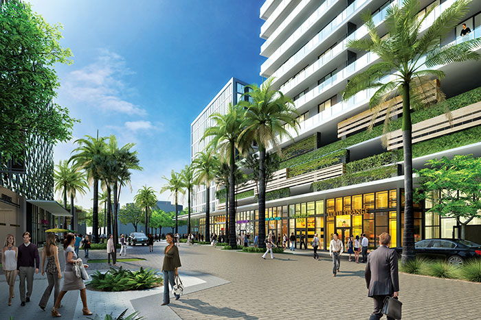 Aventura ParkSquare - Retail, Walking