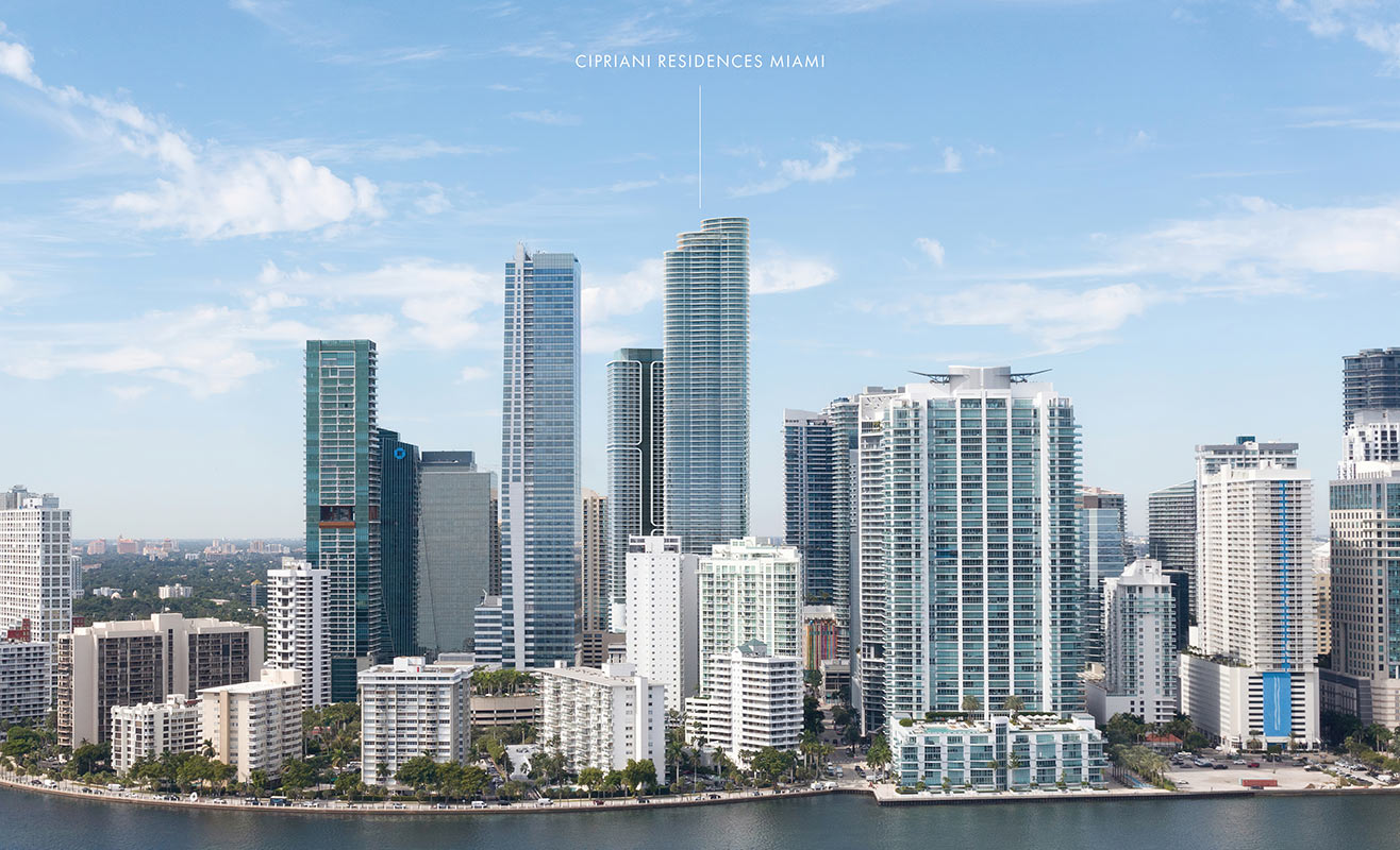 Cipriani Residences Miami Location
