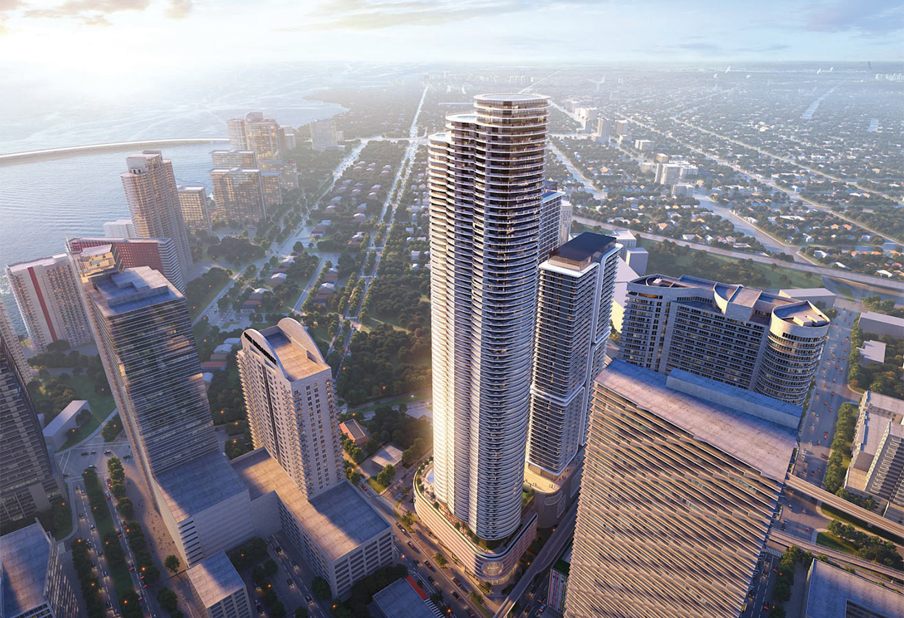 Cipriani Residences Miami Location