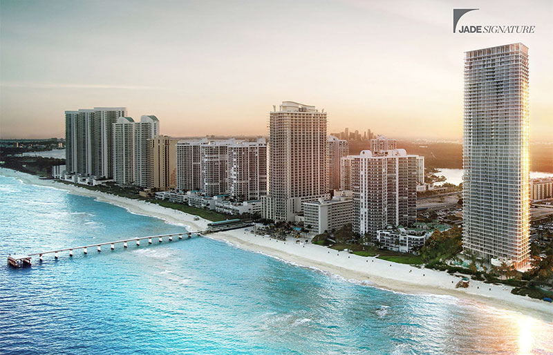 New Jade Signature Residences in Sunny Isles Beach 