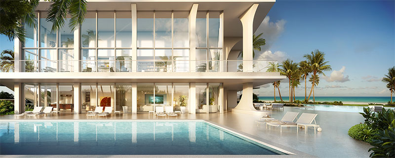 New Jade Signature Residences in Sunny Isles Beach - Pool