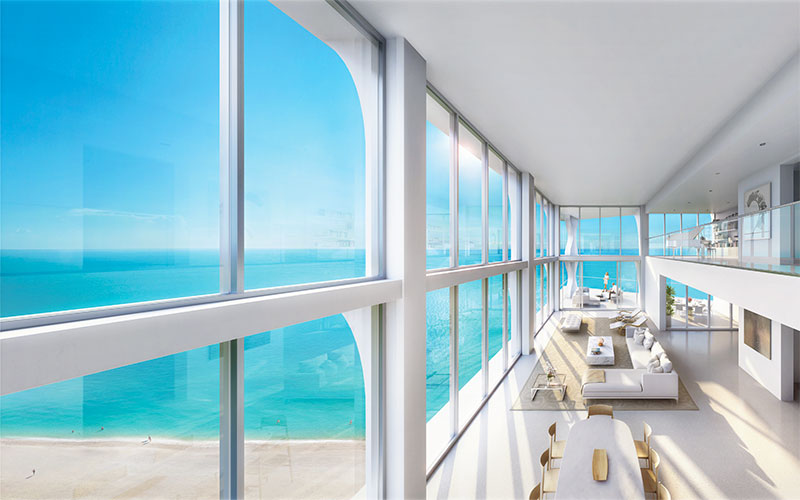 New Jade Signature Residences in Sunny Isles Beach - Sky Villa