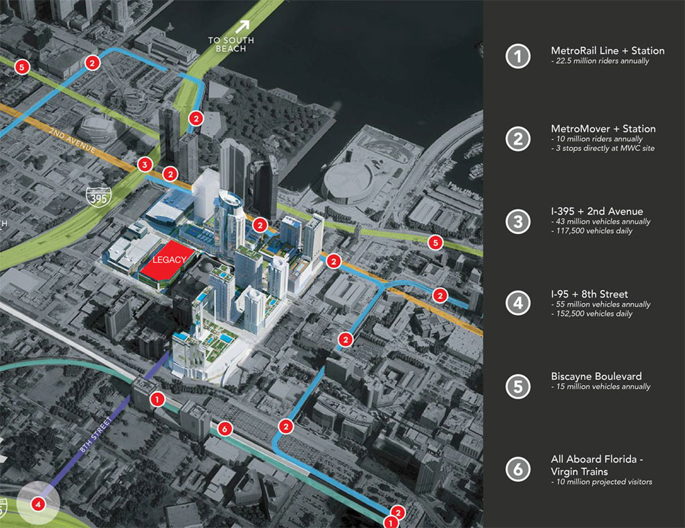 Legacy Miami Hotel & Residences Location