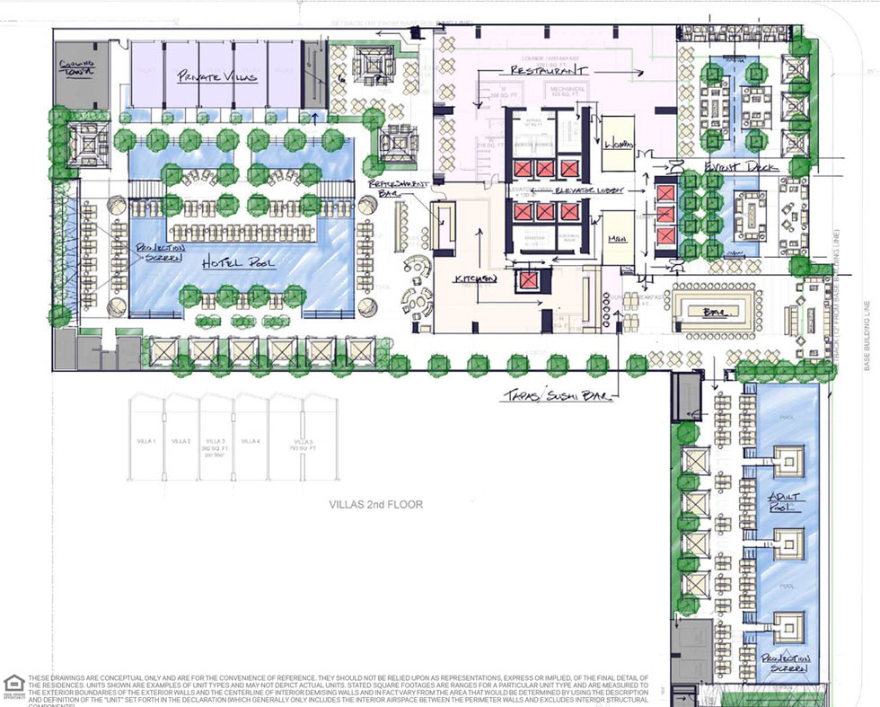 Legacy Miami Hotel & Residences Atrium