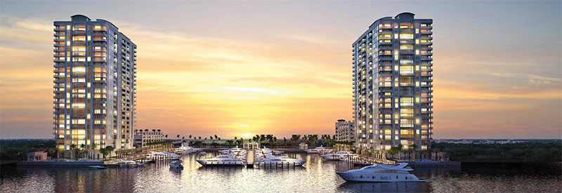 Marina Palms Yacht Club & Residences - Towers View