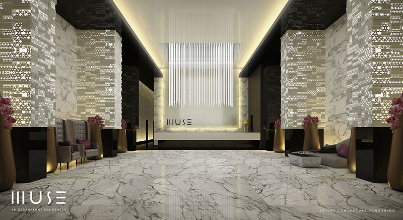 MUSE Sunny Isles Residences - Lobby