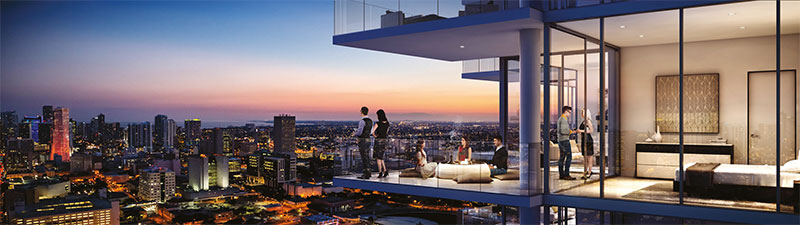 Paramount at Miami WorldCenter Residences in Miami, Outdoor Living Room