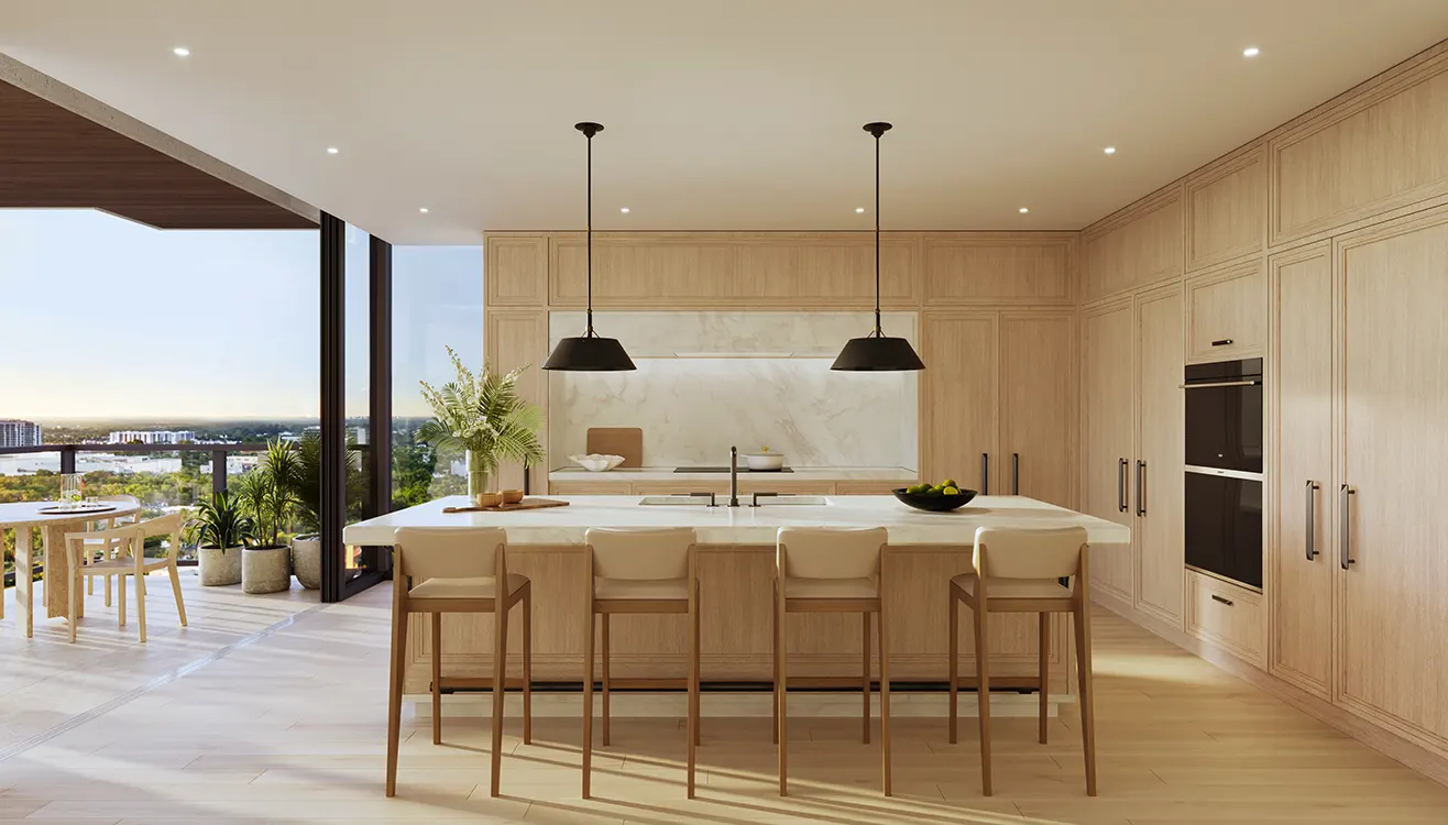 Kitchen, Ritz-Carlton Residences