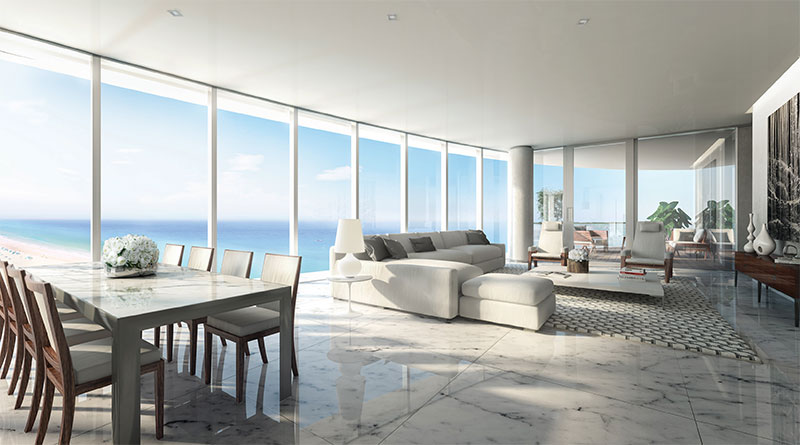The Ritz Carlton Sunny Isles Beach, Livingroom