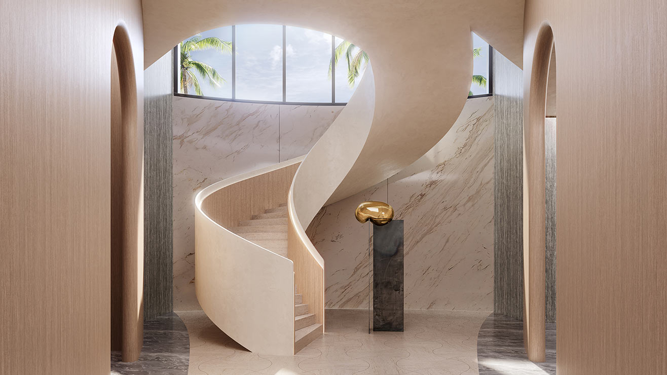 Rivage Bal Harbour - Spa Stair