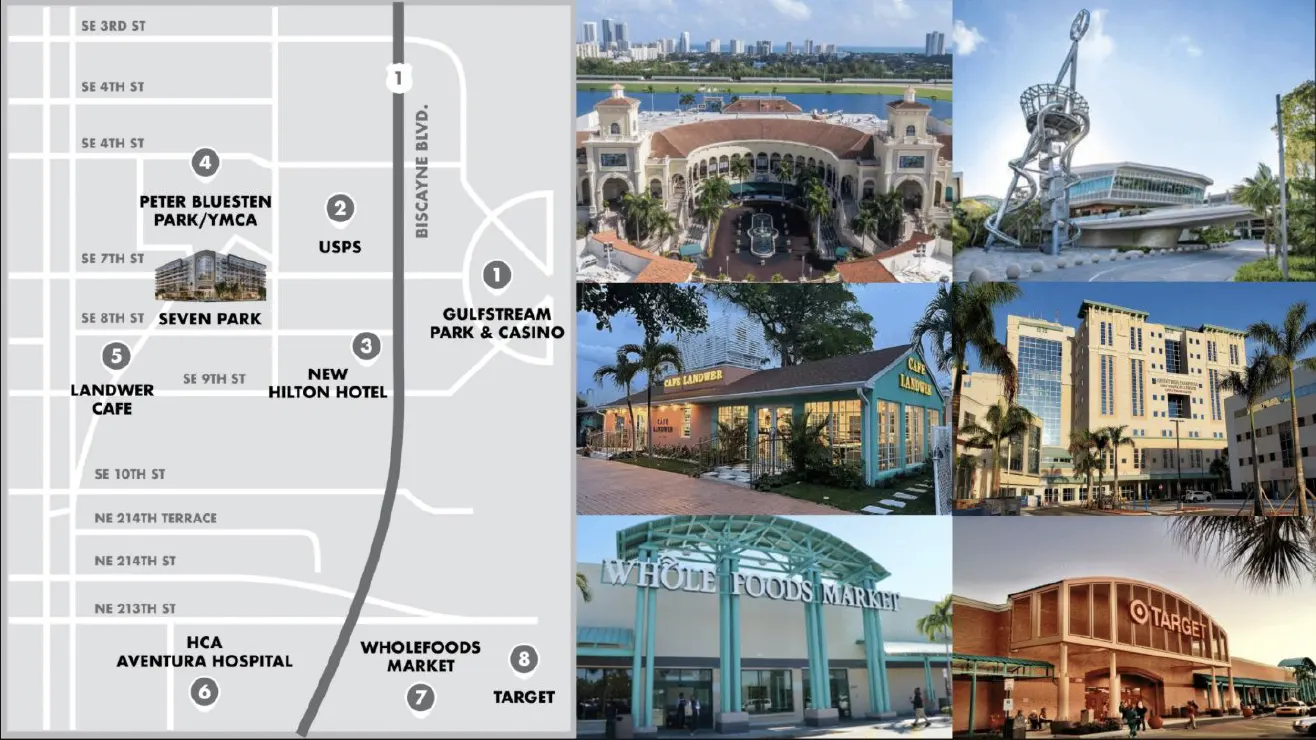 Seven Park, Hallandale Beach - Location Seven Park, Hallandale Beach - Location
