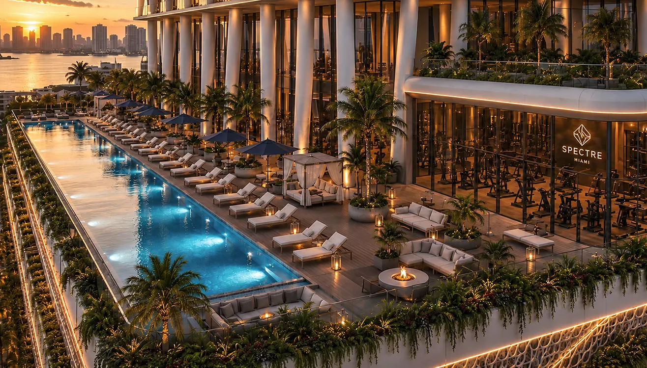 Spectre Miami, Edgewater, Amenities Spectre Miami, Edgewater, Amenities