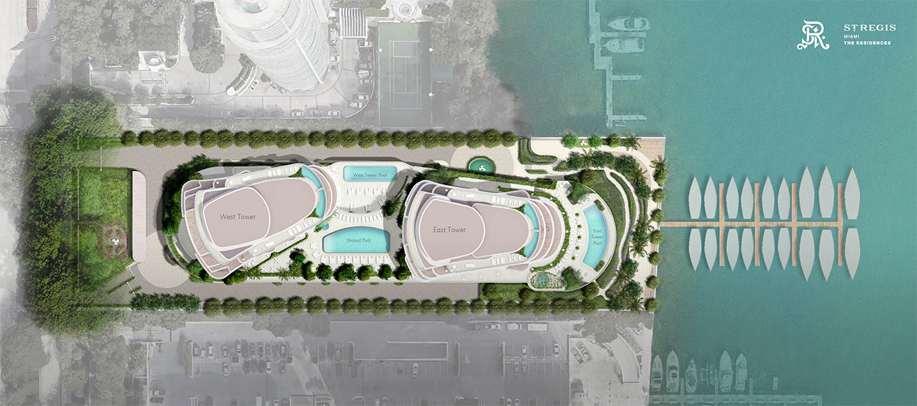 St. Regis Miami Site Plan