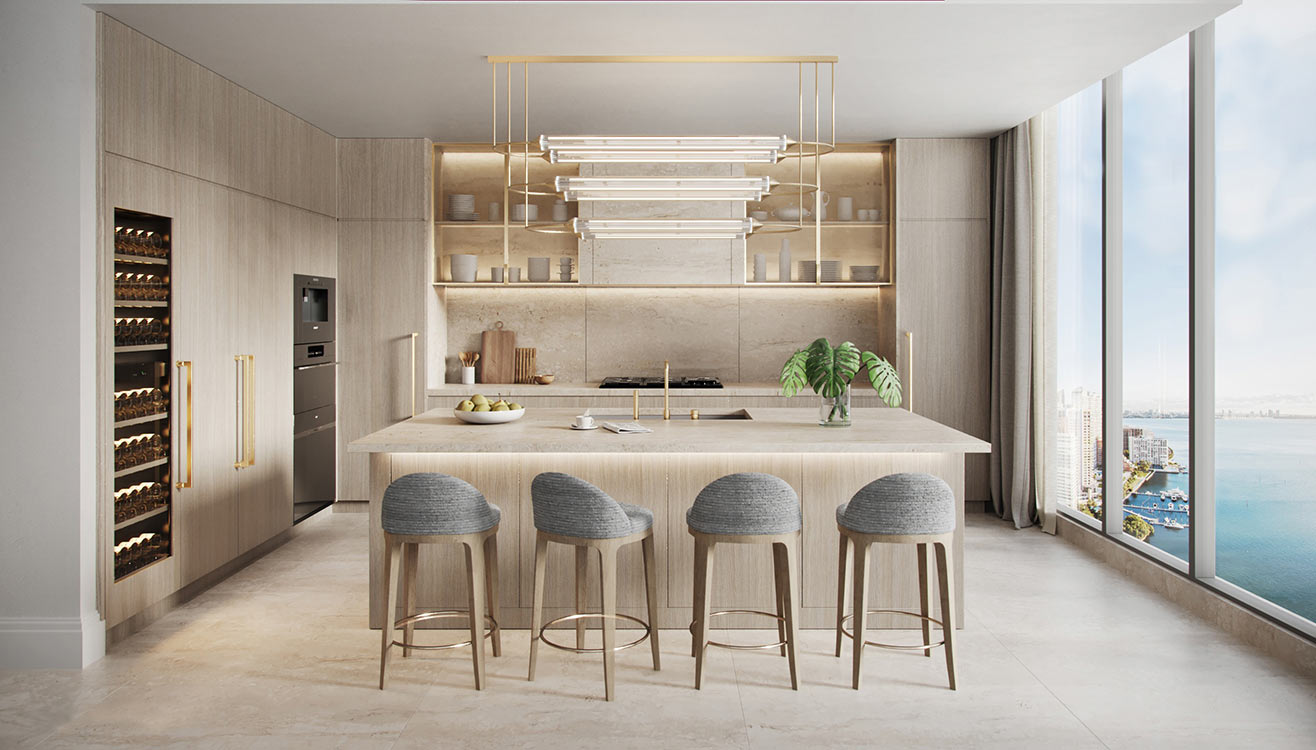 St. Regis Miami Residence Kitchen