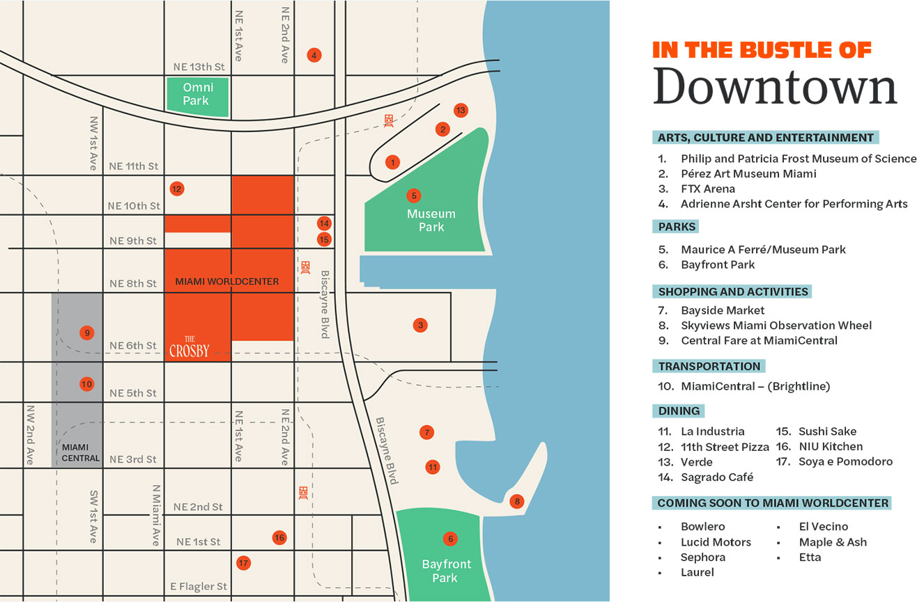 The Crosby At Miami Worldcenter Location