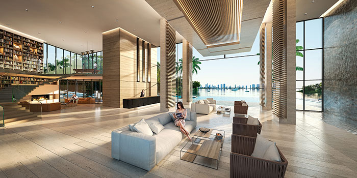 The Harbour Condo Residences Lobby