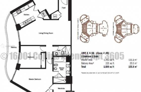 Trump Tower I Condo for Sale, 16001 Collins Ave, Apartment ...