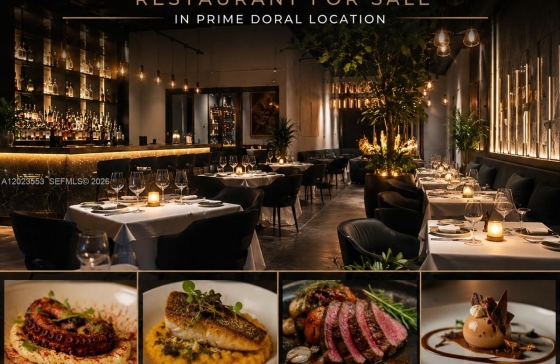 Inter  Cuisine Rest. For Sale In Prime Doral Locatio #