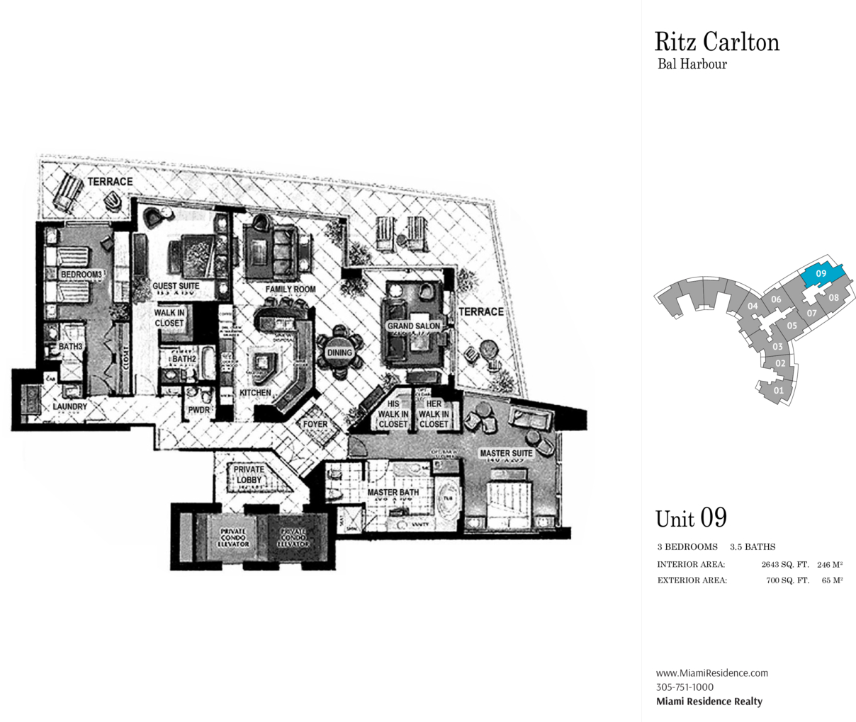 Ritz Carlton, former One Bal Harbour Apartments for Sale and Rent in