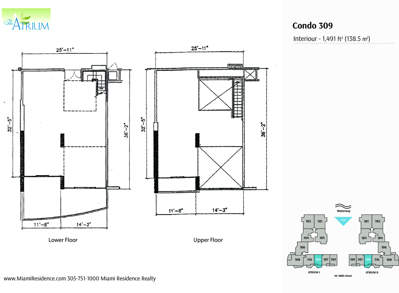 Atrium Condominiums in Aventura for Sale and Rent, Miami Florida. Miami